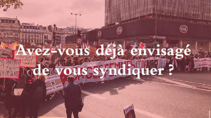 Avez-vous déjà envisagé de vous syndiquer