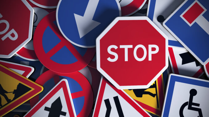 French Road Signs, Safety