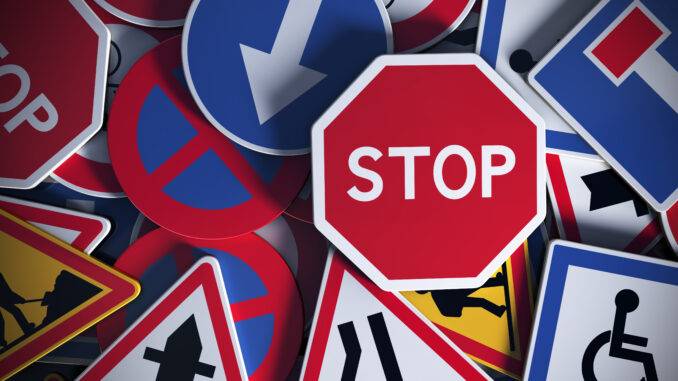 French Road Signs, Safety