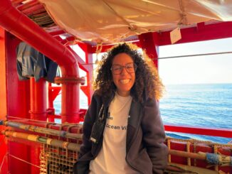 Meliya, sage-femme à mi-temps dans l’humanitaire