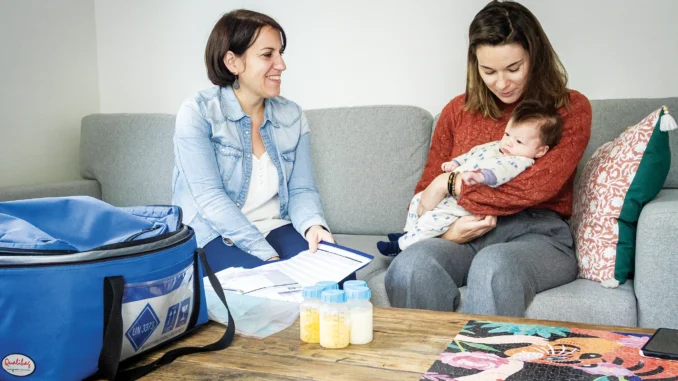 Don de lait : de l’or blanc pour les bébés prématurés © Emmanuel Bernard – Service communication des Hôpitaux La Rochelle-Ré-Aunis